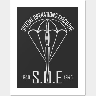 WW2 SOE Special Operations Executive Posters and Art